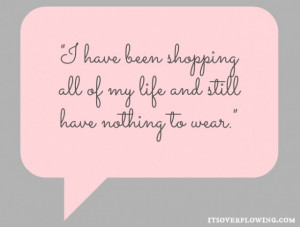 Shopping Quote @ItsOverflowing
