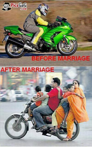 After marriage and before marriage funny picture of indian man which ...