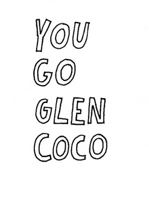 ... , glen coco, mean girls, quote, quotes, saying, sayings, typography