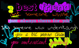 ... Graphics > Friendship Quotes > a best friend isnt someone Graphic