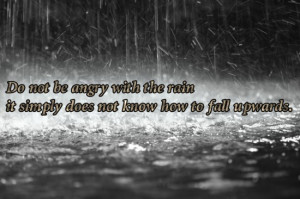 Cute Rain Wallpaper With Quotes