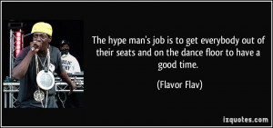 The hype man's job is to get everybody out of their seats and on the ...