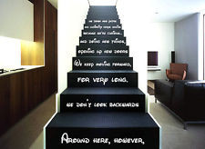 Wall Vinyl Sticker Decal Disney Quote Stairs Around Here Family ...