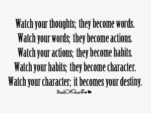 Watch Your Thought