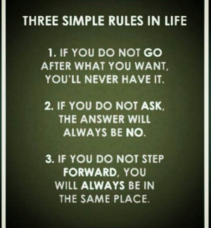 Three Simple Rules That Could Change Your Life