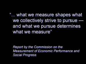 Slide - Measuring what we do or doing what we measure: challenges for ...