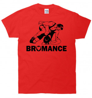 Funny High School Wrestling Shirts Bromance wrestling t-shirt