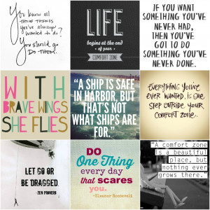 Quotes about getting out of your comfort zone