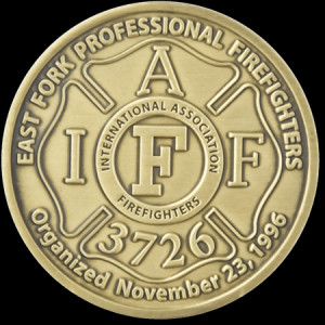 Challenge Coins Fire Quote
