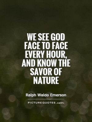 Nature Quotes Ralph Waldo Emerson Quotes