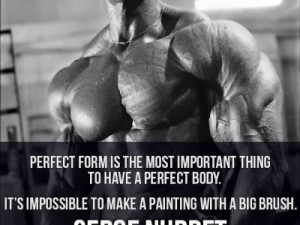 Serge Nubret Quotes | Perfect form Perfect body | Serge Nubret Quotes