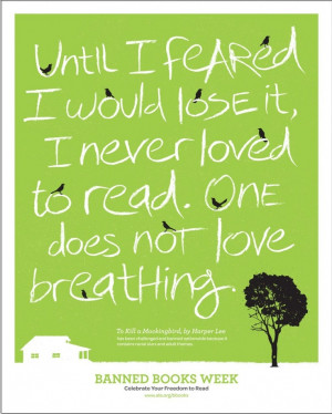 ... read. One does not love breathing.