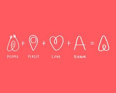 Airbnb rebranding | The bélo stands for four things: people, places ...