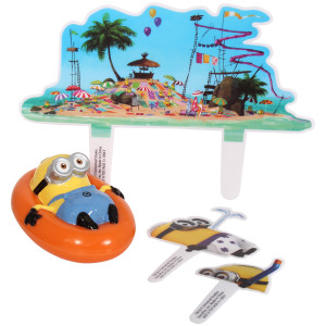 Beach Party Despicable Me Cake Kit