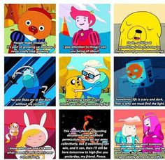 Adventure Time Quotes. honestly adventure time is where I learn most ...