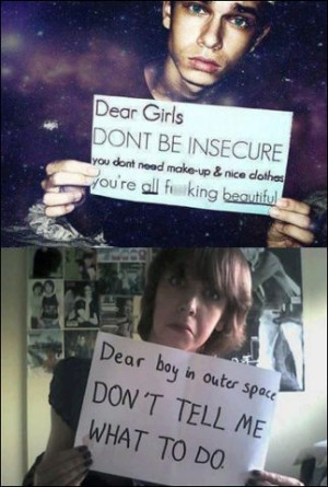 Dont Be Insecure You