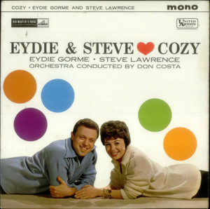 Steve Lawrence & Eydie Gormé Cozy UK LP RECORD CLP1463