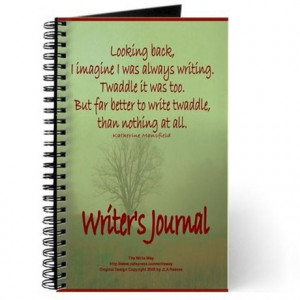 ... & Spiral Notebooks > Writer Journal, Katherine Mansfield Quote