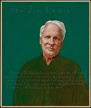 Reverend Jim Lewis Poster
