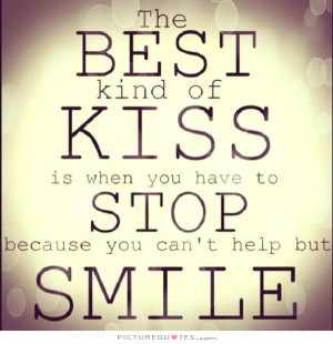 ... Stop Because You Can't Help But Smile Quote | Picture Quotes & Sayings