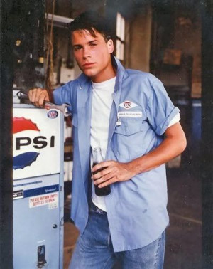 Rob Lowe as Sodapop Curtis in The Outsiders