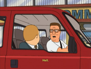 King The Hill Hank Caps Bobby Greatmomentsinarlen