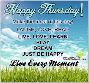 Happy Thursday Quotes