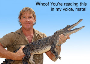 crocodile hunter jokes steve irwin jokes funny crocodile hunter
