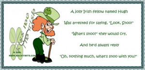 irish funny limericks jokes patricks quotes st dirty saint sayings really limerick patrick poems hilarious results wow scottish great read