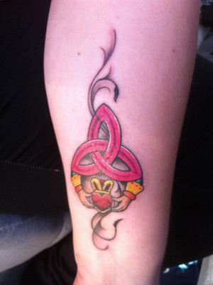 Celtic Trinity And Claddagh...