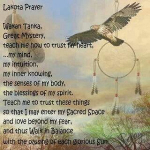 Lakota Prayer