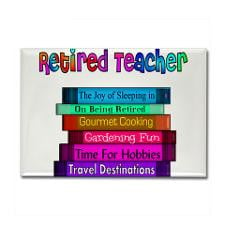 Retired Teacher Rectangle...