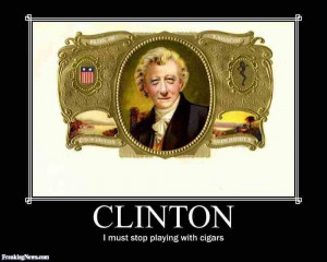 Bill Clinton Cigar Label - pictures