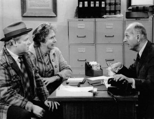 ... Archie and Edith Bunker in the CBS television show 