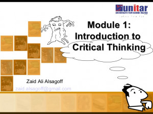 Critical Thinking Nursing Quiz