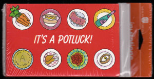 vintage POTLUCK Party American Greetings Invitations Cards -old stock ...