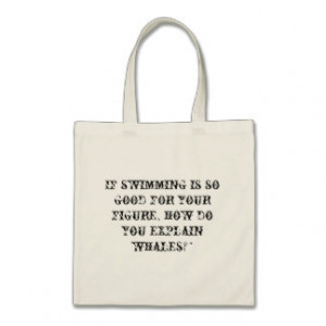 Swim Quotes Bags