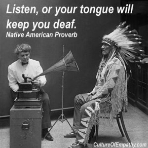 Native American proverb