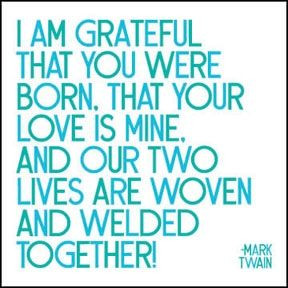 Love/romance Card- I Am Grateful That You Were Born, That Your Love ...
