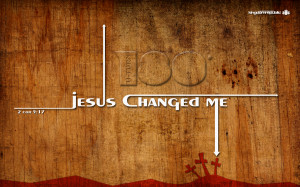 Jesus Changed Me Papel de Parede Imagem
