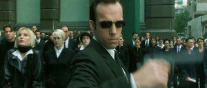 Hugo Weaving as Agent Smith in The Matrix (1999)
