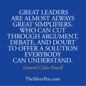 Great Leaders – Colin Powell