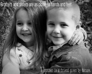 Cute Brother and Sister Quotes and Sayings Pictures for Living Room ...