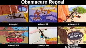 AFSCME is circulating this Wile E. Coyote-themed meme in opposition to ...