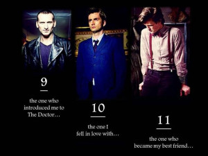 Doctor Who -Nine, Ten, and Eleven