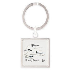 Celebrate Family Friends Life Quote Magpie Birds K for
