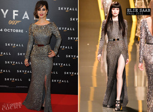 Berenice Marlohe Skyfall Black Dress