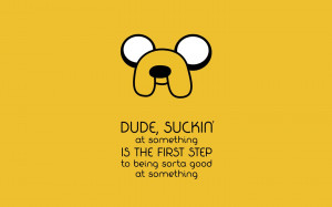 Jake Motivation Adventure Time Wallpaper