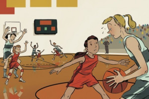 non-stop full-court press gives weak basketball teams a chance ...