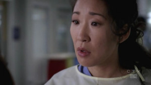 Cristina : Burke's getting married too and he gets to operate.